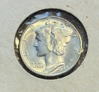 1940-D Mercury Dime, Gem BU, Full Bands