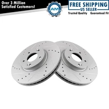 Front Brake Rotors Set For 2007-2012 Hyundai Veracruz