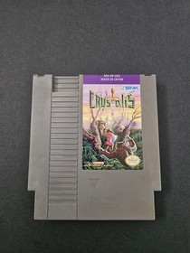 Crystalis (Nintendo NES, 1990) Tested Case Clean Label