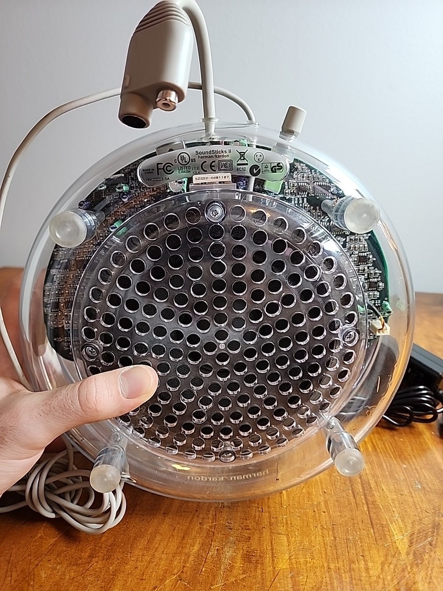 soundsticksⅡ harman/kardon harman Harman/kardon Soundsticks II 2.1 Designer Audio Set! Awesome