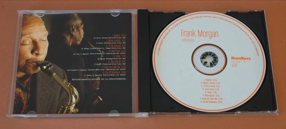 Frank Morgan Reflections Ronnie Matthews Essiet Billy Hart Jazz CD HighNote 7154 - Image 3 of 3