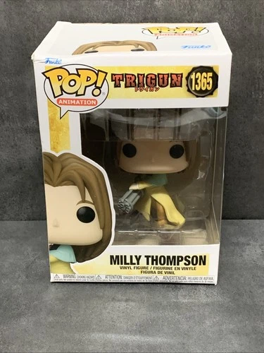 Funko Pop! Animation Trigun MILLY THOMPSON #1365 Box Has Flaws