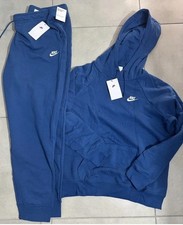 Original NIKE Women's hoodie And Sweat Pant Set. Navy Blue. Top M. Pant XL. WT.