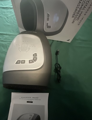Massaggiatore a compressione totale Sharper Image senza fili ricaricabile testato termicamente - Foto 5 di 11