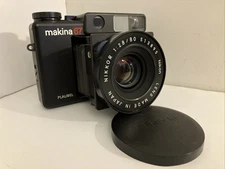 Plaubel Makina 67 Medium Format Film Camera Meter Works Great Working Shape !