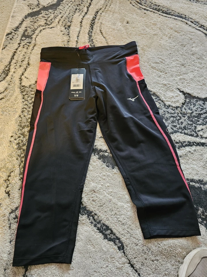 Mallas Mizuno Lg DryLite Humedad Correr 3/4 para Mujer Foto 2 de 4