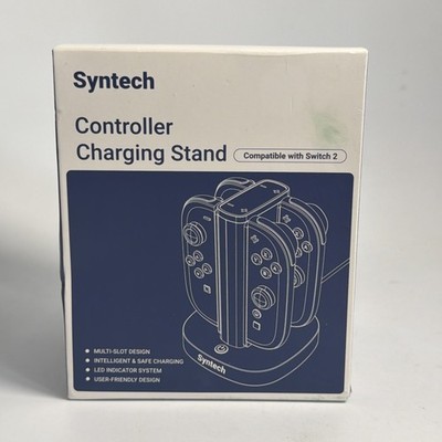 Syntech Nintendo Switch 2 USB Controller Charging Stand Station G12 Black Sealed