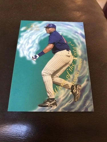 David Ortiz Rookie Red Sox (David Arias) 1997 Flair Wave Of The Future #11