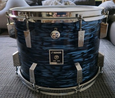 Sonor 14'' Vintage Tom Tom - Schieferblau - 70/80er - Phonic Centennial - Rarität