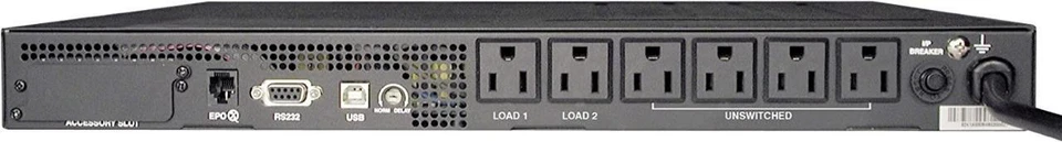 Tripp Lite SmartPro Interactive Sine Wave UPS Rack-Mountable 1U SMART750RM1U - Image 2 of 2