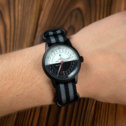 Reloj Sputnik Soviet "Día/Noche" 24 HORAS, Reloj Automático Vintage para Hombre. - Imagen 3 de 4