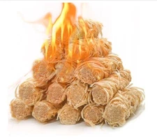 Fire Starter, Natural Fire Starters for Fireplace Indoor, Campfires, 250 in box