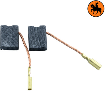 Carbon Brushes for Milwaukee Drill HDE6RQ - 0.20x0.39x0.51'' - Replaces 2218