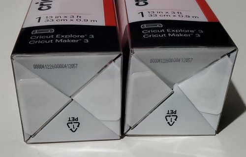  2 Cricut Smart Vinyl Permanent Vinyl Matt Rot 13 Zoll x 3 Fuß Kostenloser Versand  - Bild 5 von 6