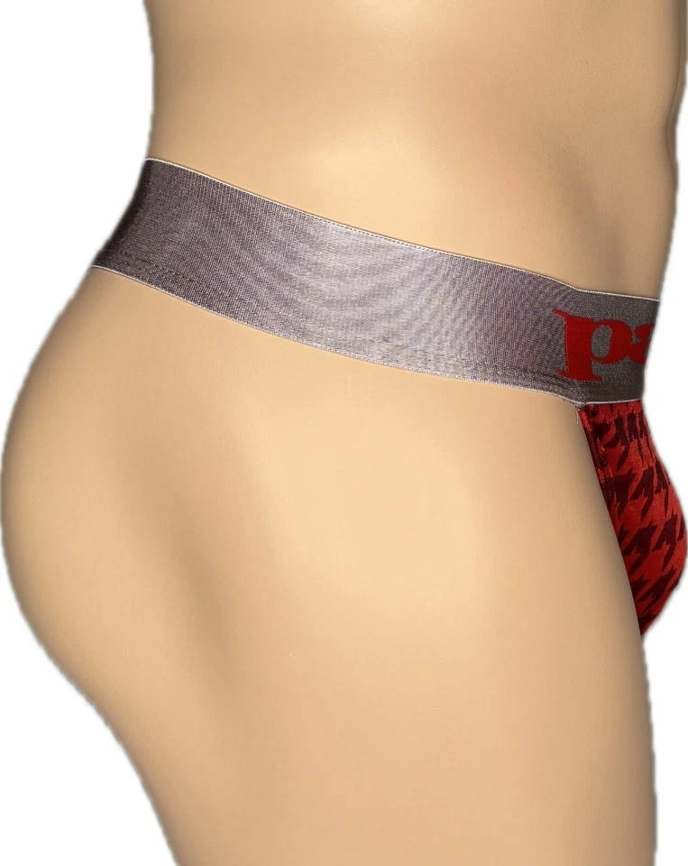 Ropa interior Papi para hombre Cross Roads Performance Jock Strap talla M PATA DE GALLO Foto 3 de 3