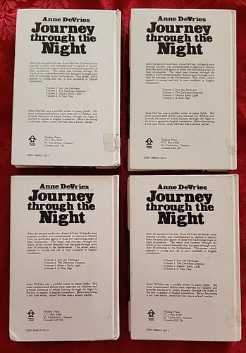 Journey Through the Night 4 Band Set von Anne DeVries Hardcover komplett 1978 - Bild 3 von 17