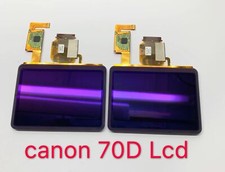 For Canon EOS 70D LCD Display Screen with non Yellowing Original LCD Coating