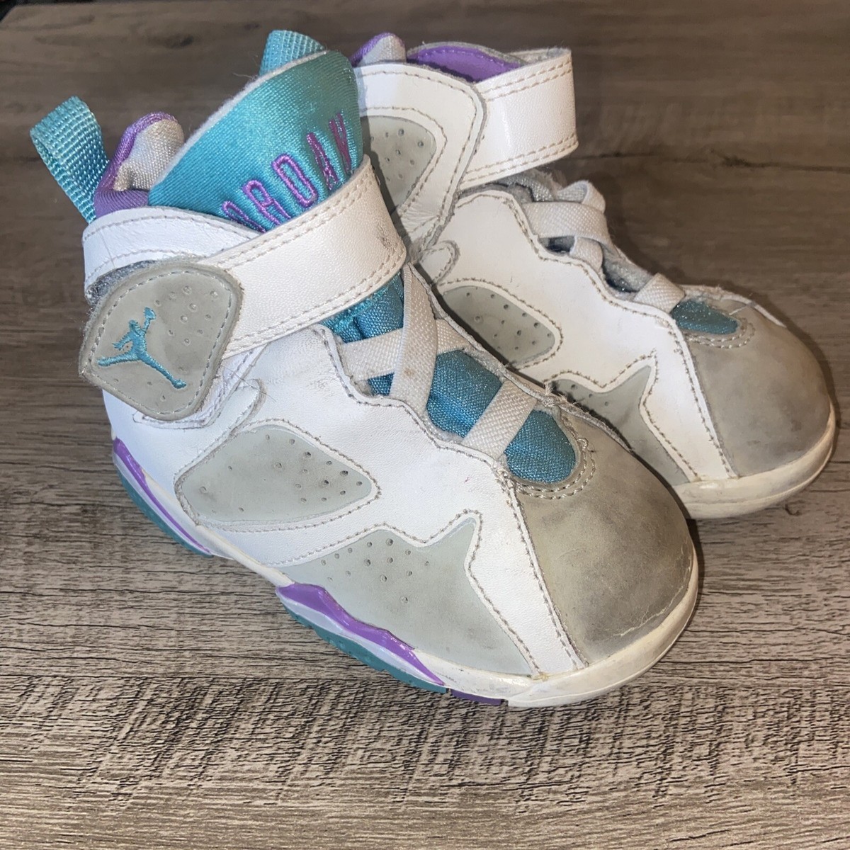 2010 NIKE AIR JORDAN VII 7 RETRO GS Basketball Shoes Size 6 Y Jordan 7 Retro GS  main image 4