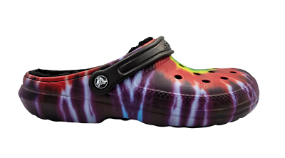 Crocs Z1635* Unisex Multi Classic Lined Tie-Dye Clog Shoes  display picture 2