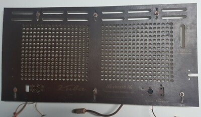Rückwand Röhrenradio Kuba Sorrent 60 TV Radio Musiktruhe  Imperial Chassis 609