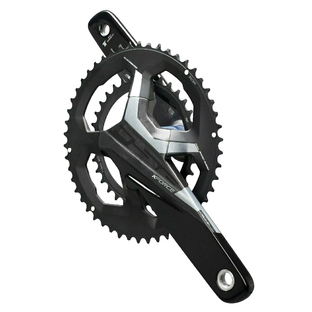 Pedivelas com Coroas para Bicicleta FSA Carbono 175 mm do Braço Doo Pedal