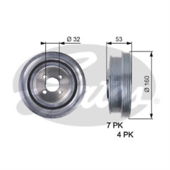 Gates Tvd1137 Torsion Vibration Damper For Sale Online Ebay