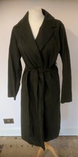 Khaki Maternity Duster Coat Jojo Maman Bebe Size 12