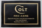 PISTOL GUN PRESENTATION CUSTOM DISPLAY CASE BOX LABEL for COLT 1911 government