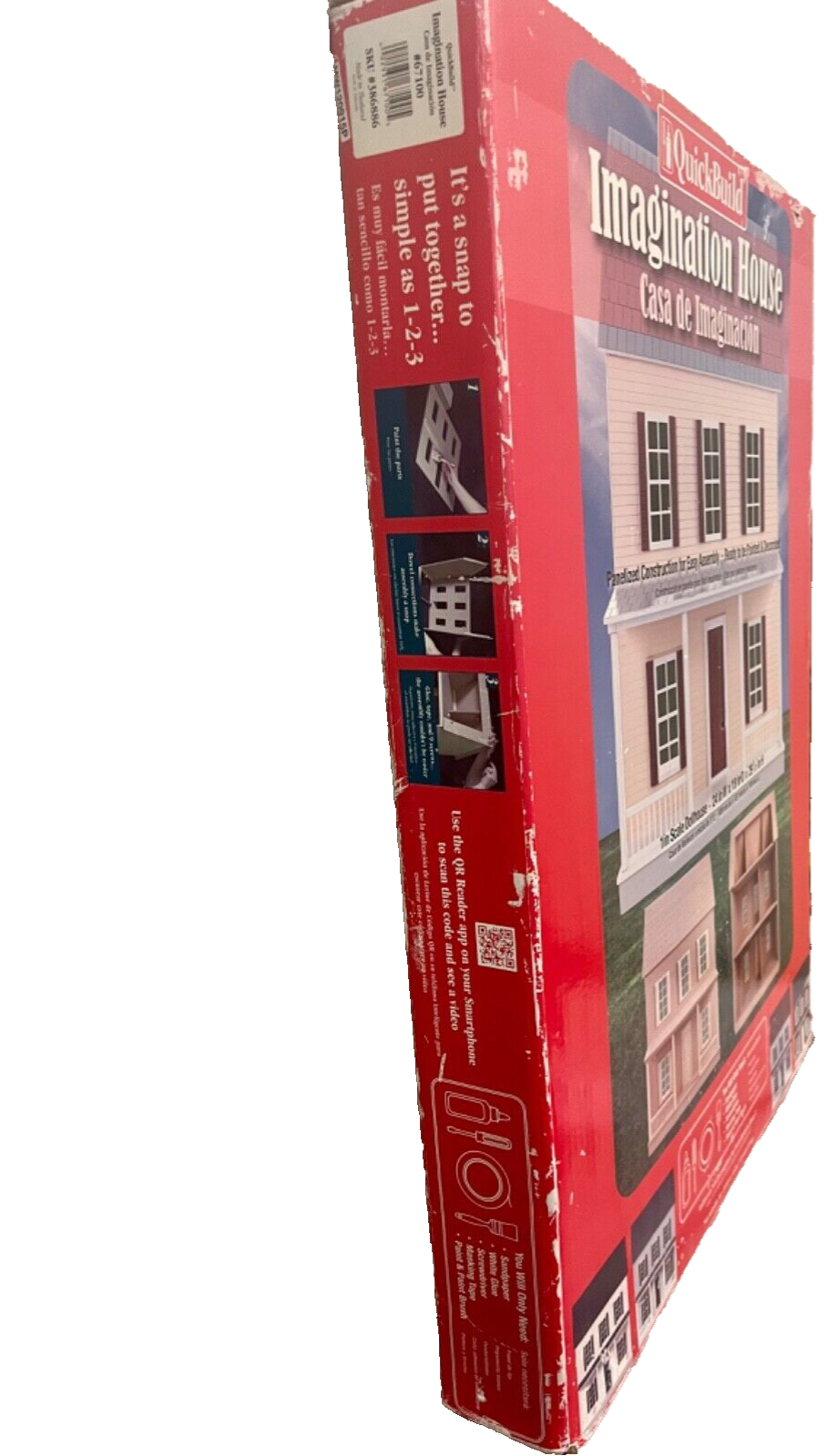 Real Wood toys Quick Build Imagination Wood doll house New eBay