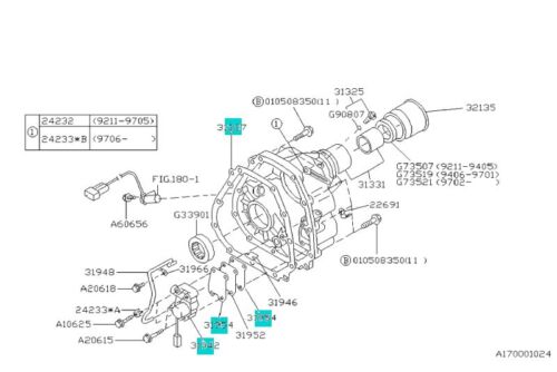 Genuine Subaru Tranfer Clutch Plate & Vave Kit Legacy Impreza Forester Svx Oem ! - Picture 3 of 3