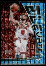 2022-23 Panini Mosaic Elevate Blue Reactive Prizm Zach LaVine /99 Chicago Bulls