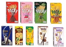 Pocky/Pepero/Pejoy - 4 and 6 Packs - Biscuit Chocolate Sticks Snack 17 different