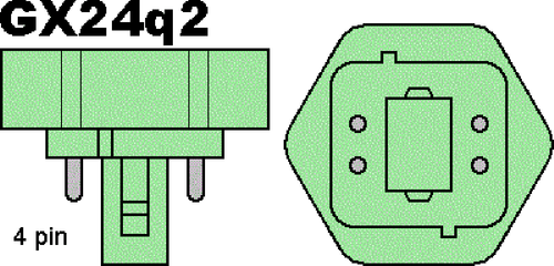 Sylvania 20876 CF18DT/E/IN/830/ECO 18W T4 CFL 4pin Gx24q-2 3000k Warm White - Picture 3 of 3