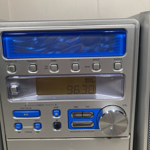 Philips MC-128 LEGGERE DESCRIZIONE FM Radio Nastro Cassetta Lettore CD Micro System - Foto 8 di 15