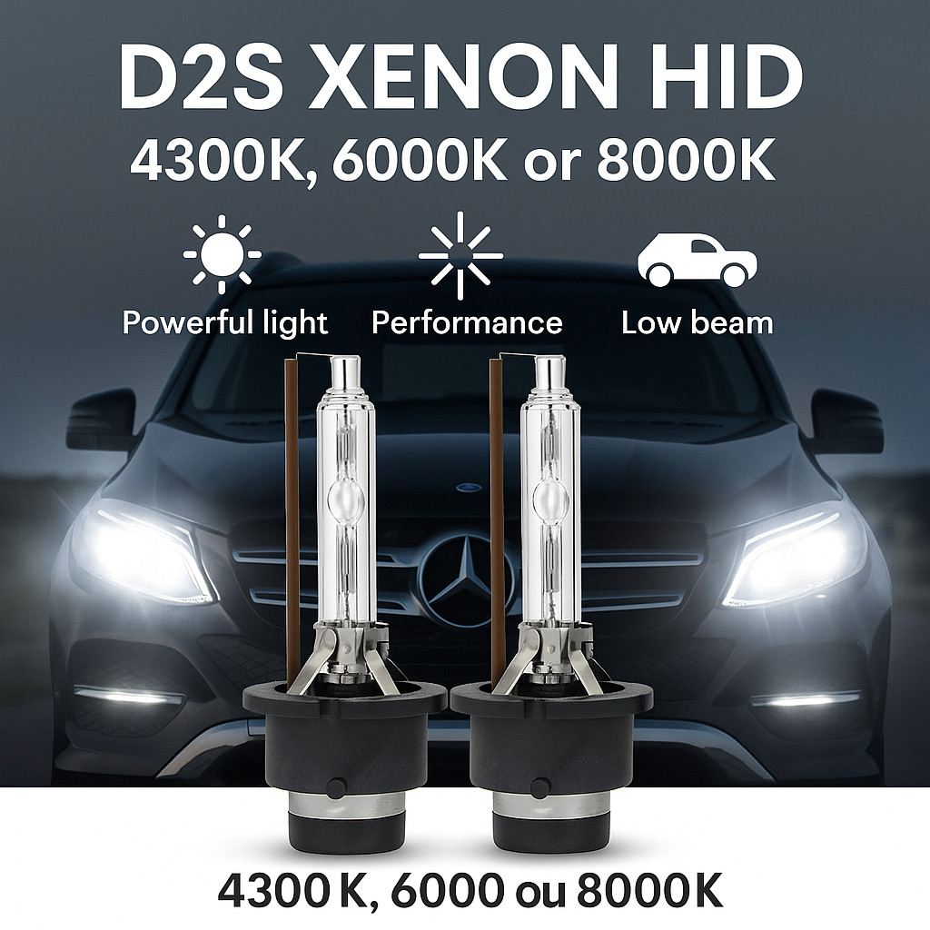 Ampoules Xénon D2S 8000K pour remplacer vos phares usés sur BMW Z4 E85 et E39