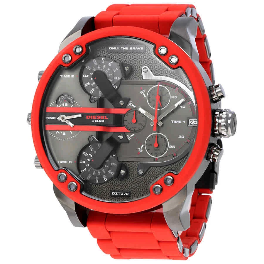 Diesel Mr. Daddy 2.0 Gunmetal Dial Quartz Men's Watch DZ7370