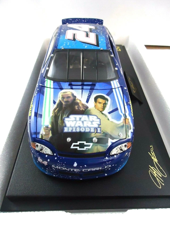 NASCAR Revell Collectors Club limited 1:18 Jeff Gordon #24 Star Wars Ep 1 1/1500 - Image 4 of 4