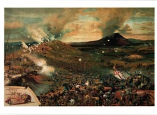 Oversized Postcard Battle of Missionary Ridge November 25, 1863