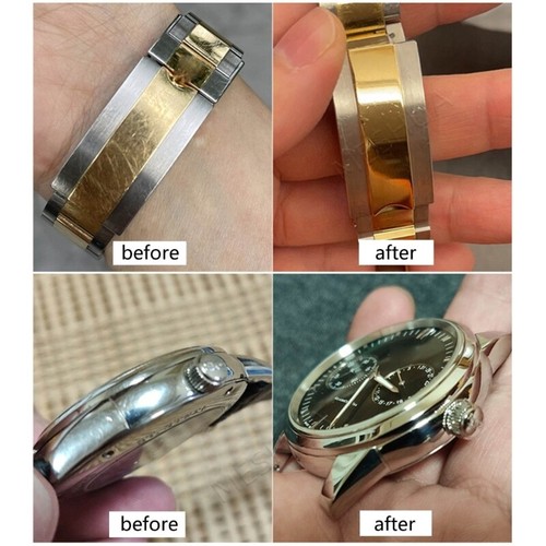 New Scratch Removing Polishing Watch Cloth Cleansing Watch Jewelry Repair Cloths - Picture 9 of 24