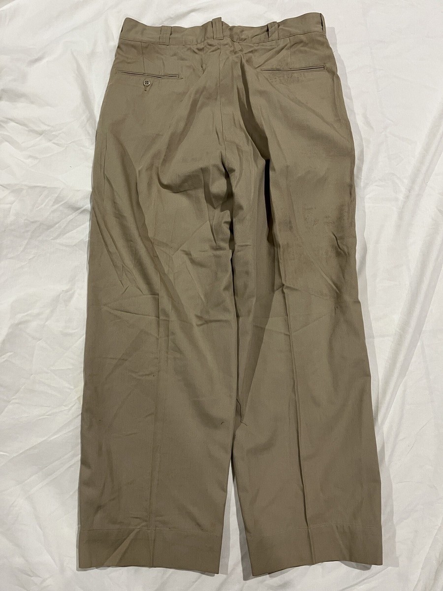 パンツ 1960s US ARMY CHINO PANT US ARMY 60s 70s USAF Vintage Chino pants W31 beige Military