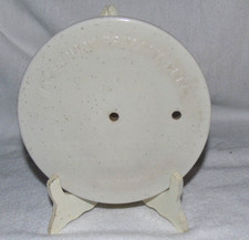 Vintage Battery Jar Lid Porcelain Waterbury Battery Company USA