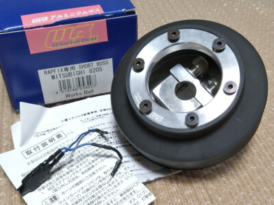 WORKSBELL RAPFIX専用 SHORT BOSS 820S WORKS BELL Genuine OEM RAPFIX SHORT BOSS For MITSUBISHI WITH AIRBG