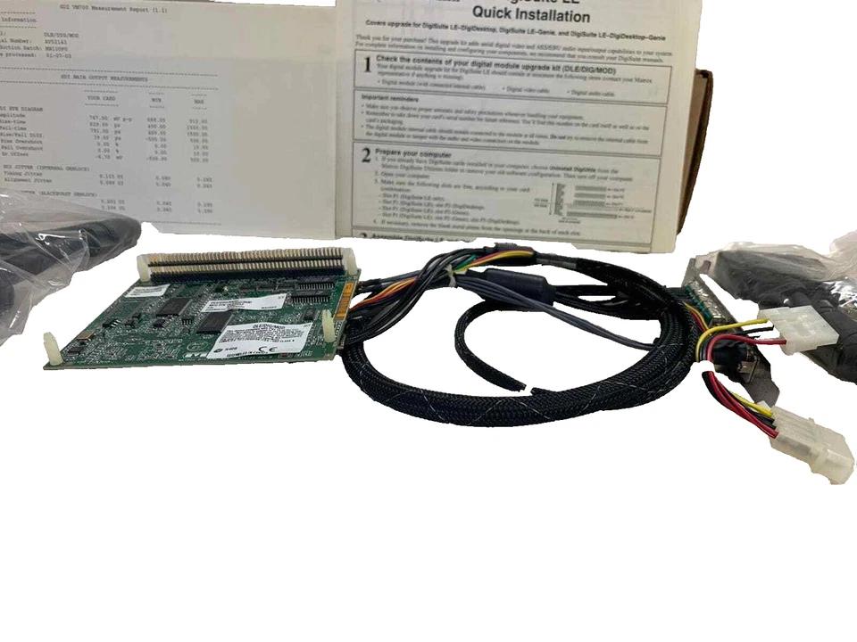 Matrox DLE/DIG/MOD MB320E0 Digital A/V 814-02 Rev. B NEW. NEW. - Image 4 of 4