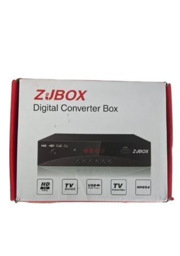 Zjbox Digital Converter Box New In Opened Box.. - Picture 1 of 4
