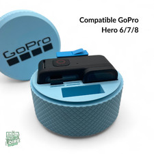 Boîte de rangement compacte pour GoPro Hero 6/7/8 - polyvalente et sécurisée