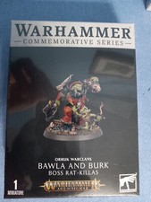 Bawla and Burk Boss Rat-Killas Edición Limitada Warhammer AoS Conmemorativo