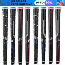 13 Pcs Standard/Midsize/Oversize 60R Golf Club Grip Anti-Slip Rubber Golf Grip