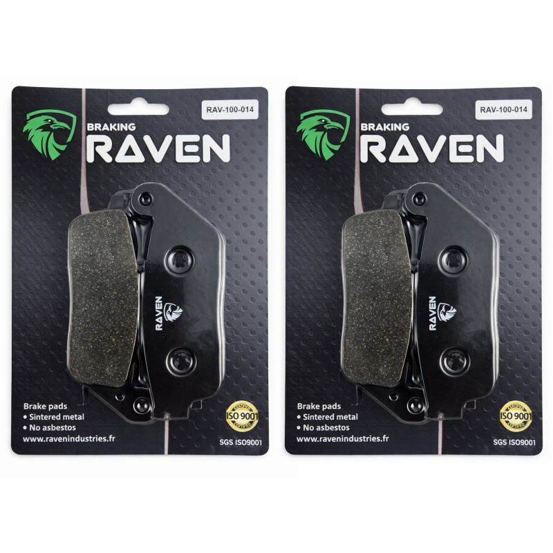 Plaquettes frein avant gauche droit pour supprimer le fading sur RS 250