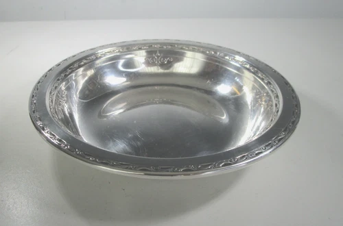 Towle OLD LACE Pierced Design 6 " Bon Bon Sterling Bowl 48480 124 GR