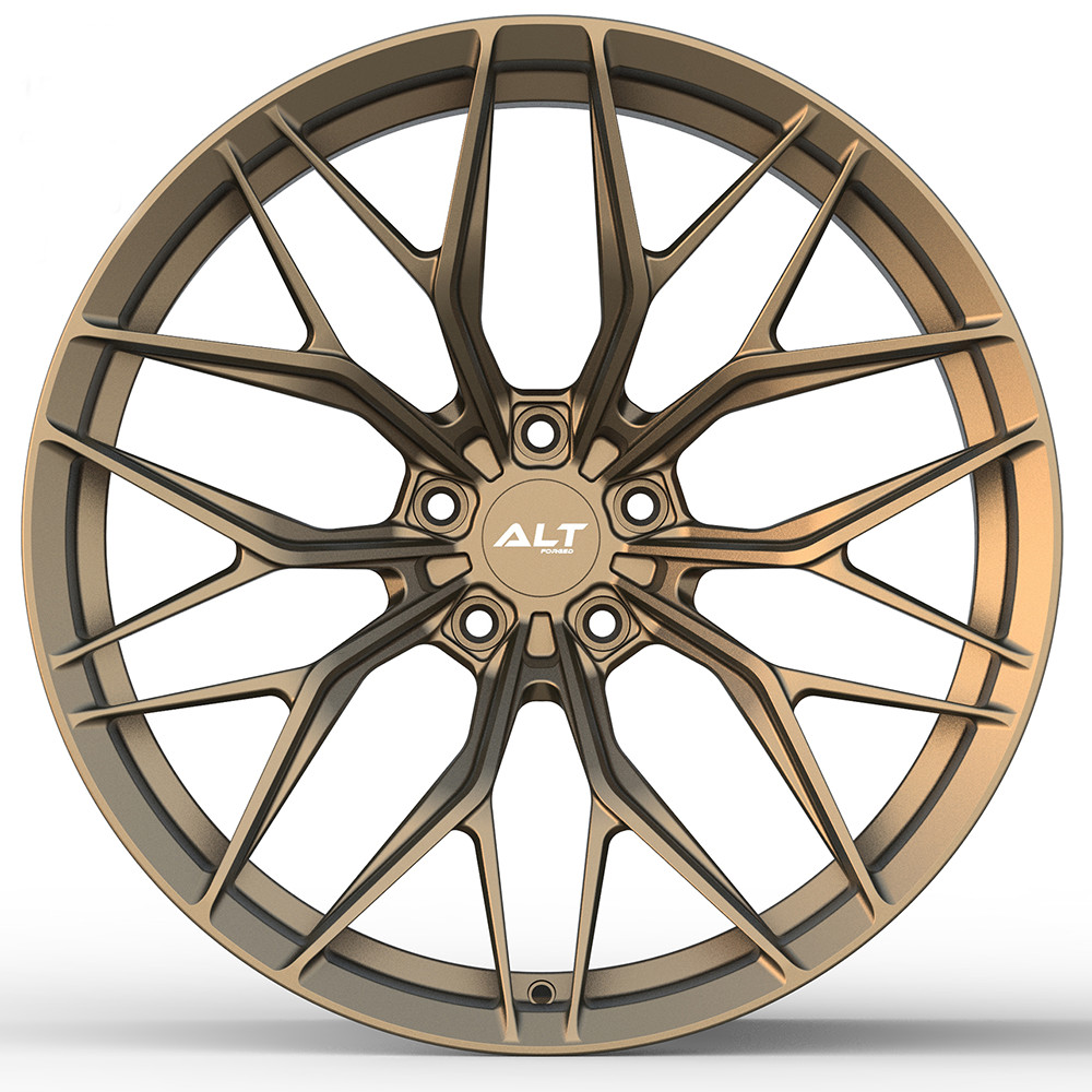 20" 21" ALT-FORGED ALT24 Satin Bronze Wheels for Audi R8 2016-2025+
